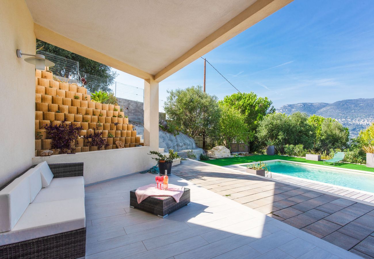 Villa in Nice - BELLET HILLS - Beautiful villa with pool and mountain view
