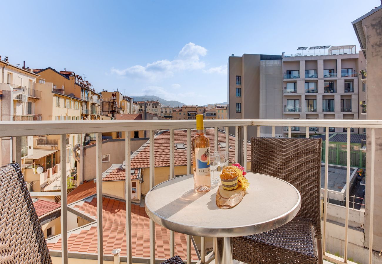 Apartment in Nice - SUEDE 4 AP4210 - Balcony & A/C, 100 m from the beach