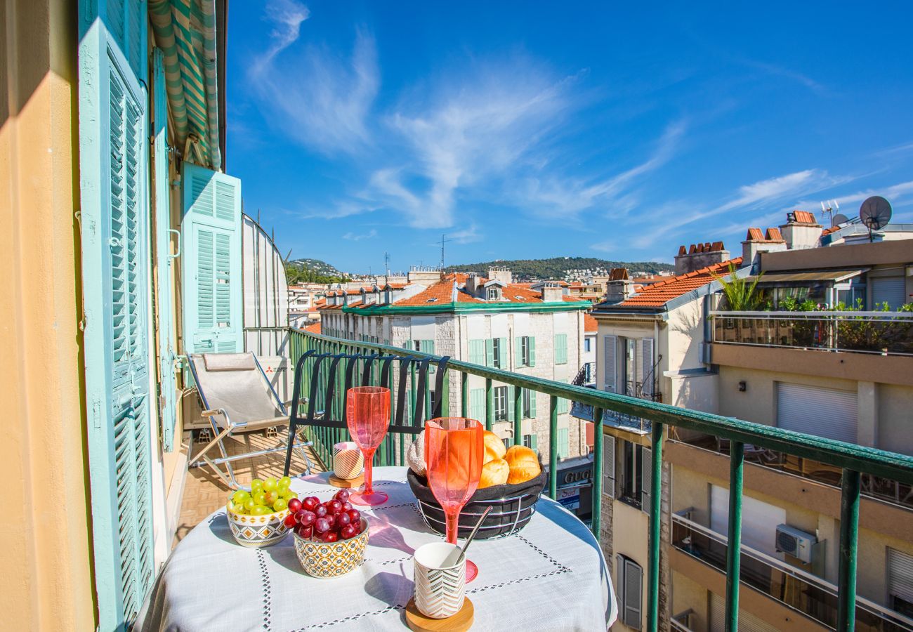 Sunny balcony