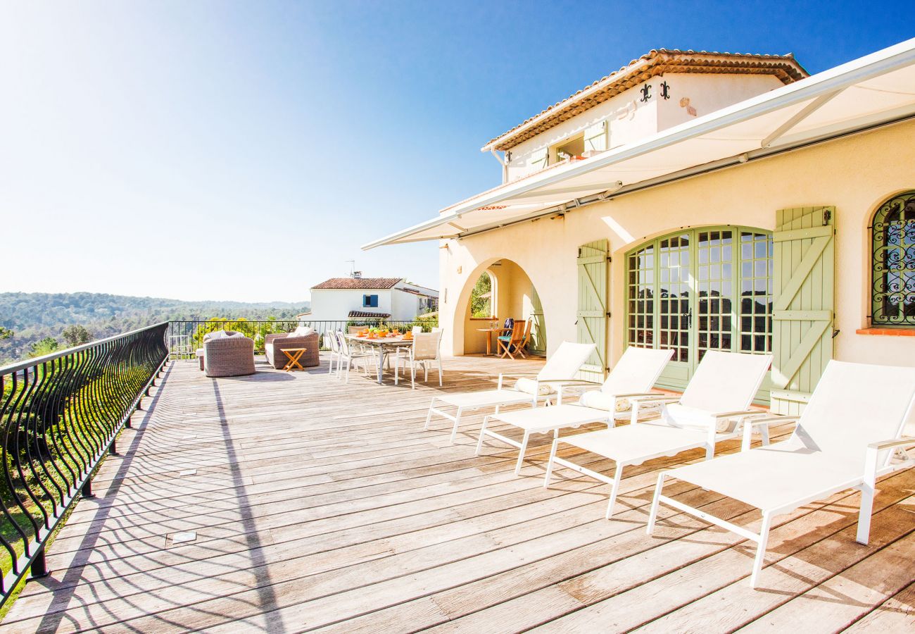 Villa in Roquefort-les-Pins - Villa Les Feuillets VI4250 by Riviera Holiday Homes