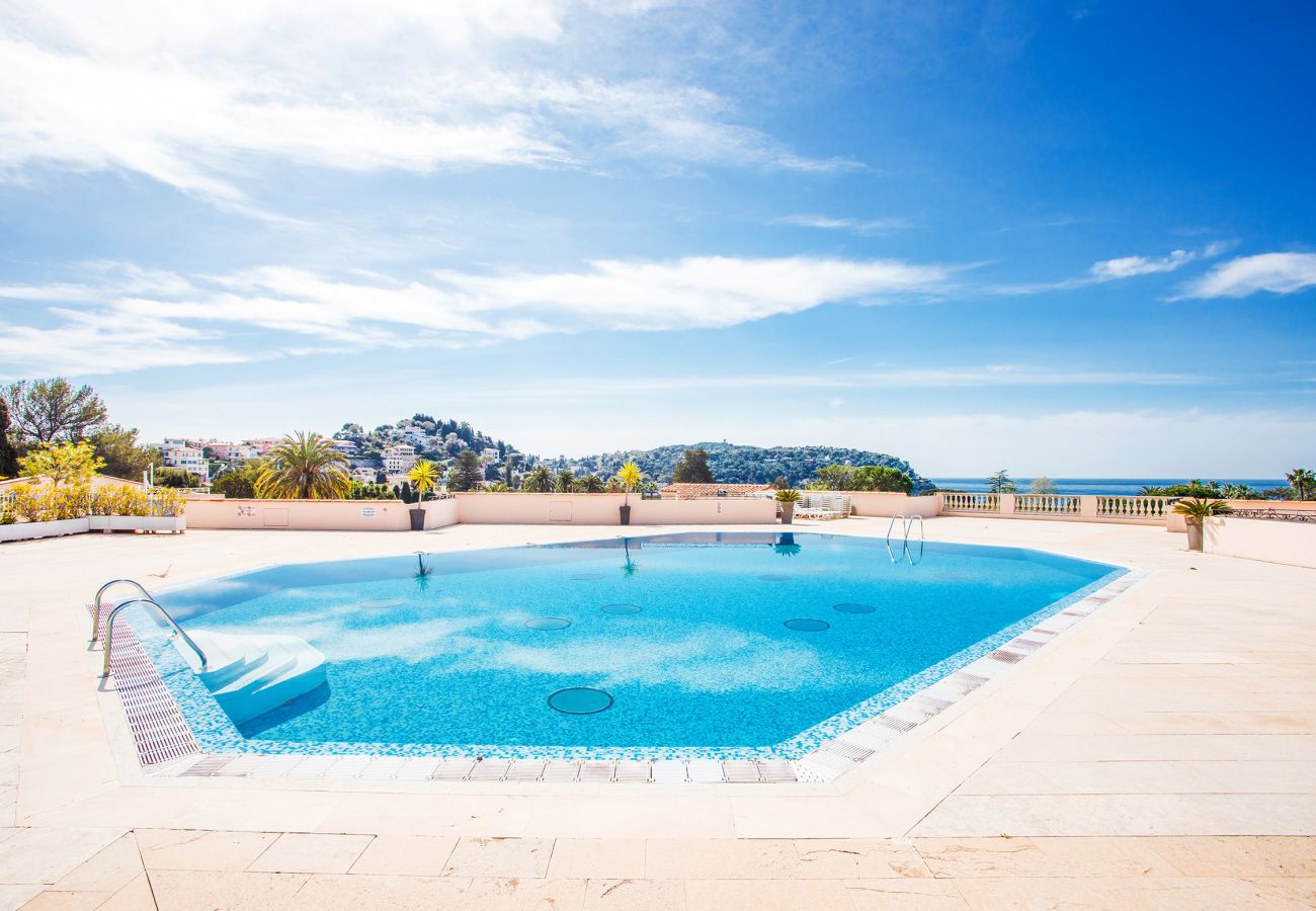 The swimming pool of the residence