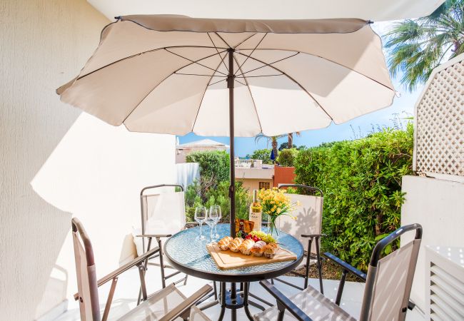 Terrace with dining area