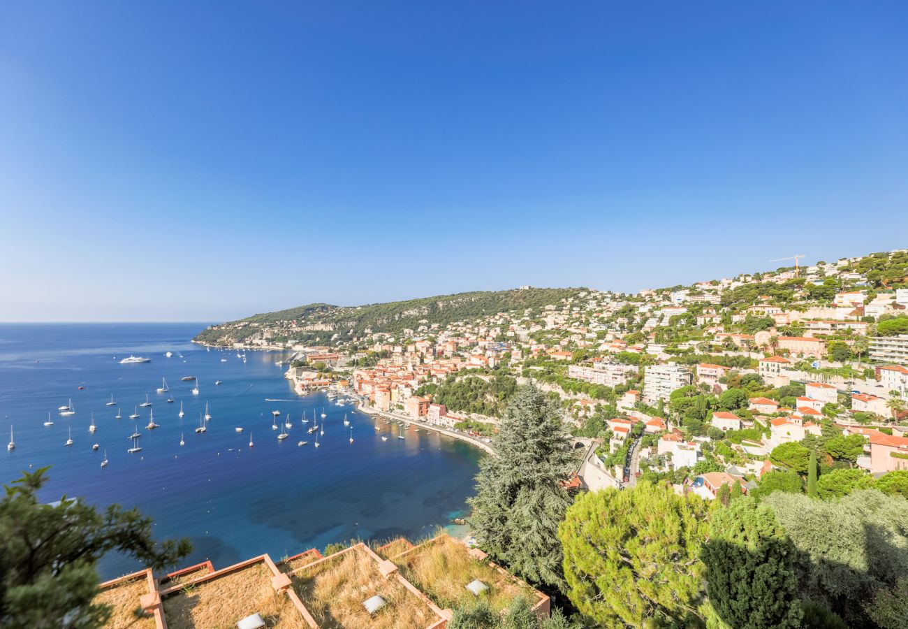 Vue sur Villefranche sur mer