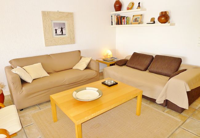 Beautiful living room with panoramic sea view Spacious living room