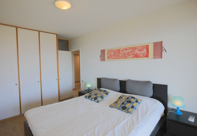 Bedroom with sea view Bedroom overlooking the terrace