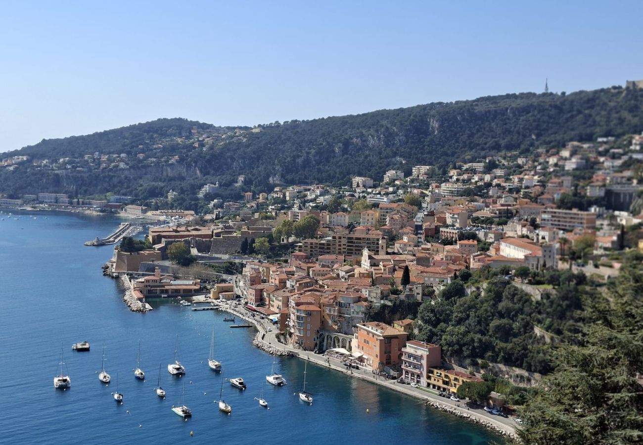 Квартира-студия на Вильфранш-сюр-Мер - LE CAP II , Appartement  terrasse avec magnifique Vue Mer, proche centre by RIVIERA HOLIDAY HOMES