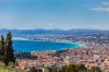 Вилла на Nice -  VINAIGRIER HILLS, Grande Villa avec terrasse, piscine une belle vue mer by RIVIERA HOLIDAY HOMES 